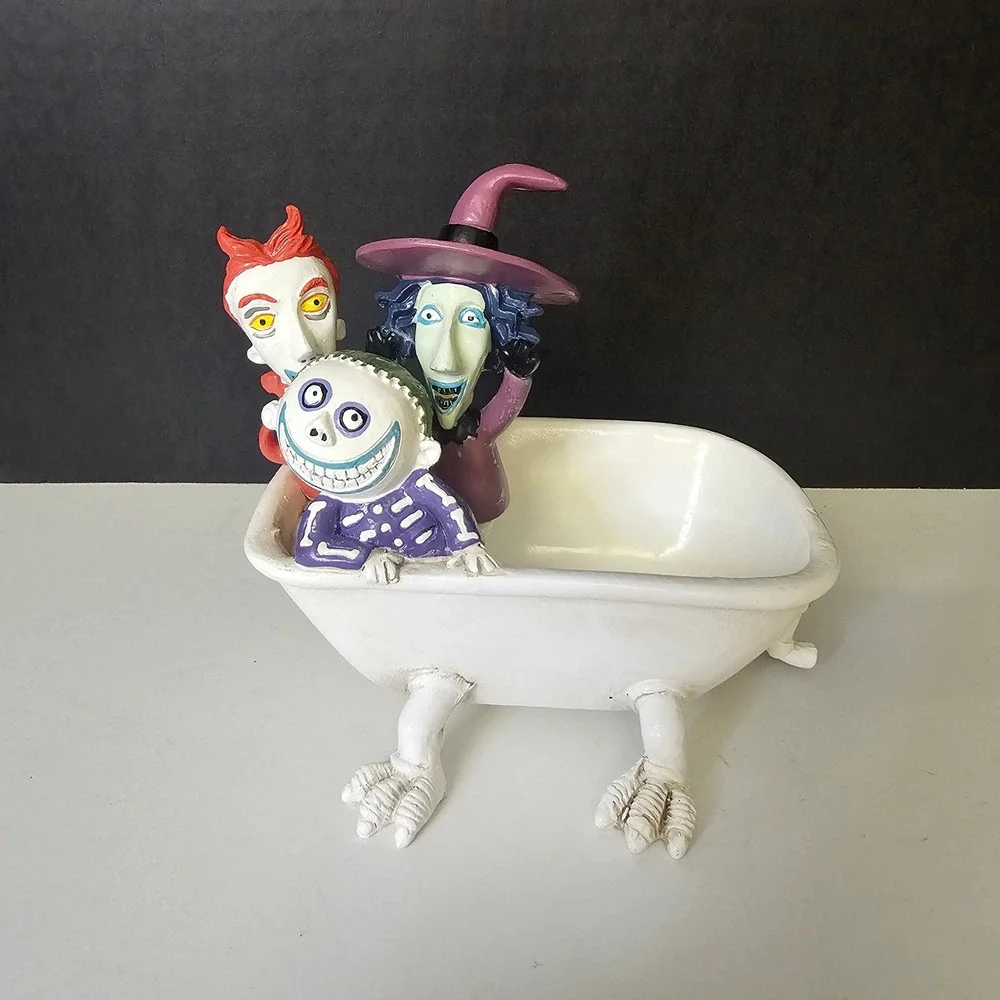 Nightmare Before Christmas Lock Shock Barrel Bathtub Jewelry Tray Hot Topic